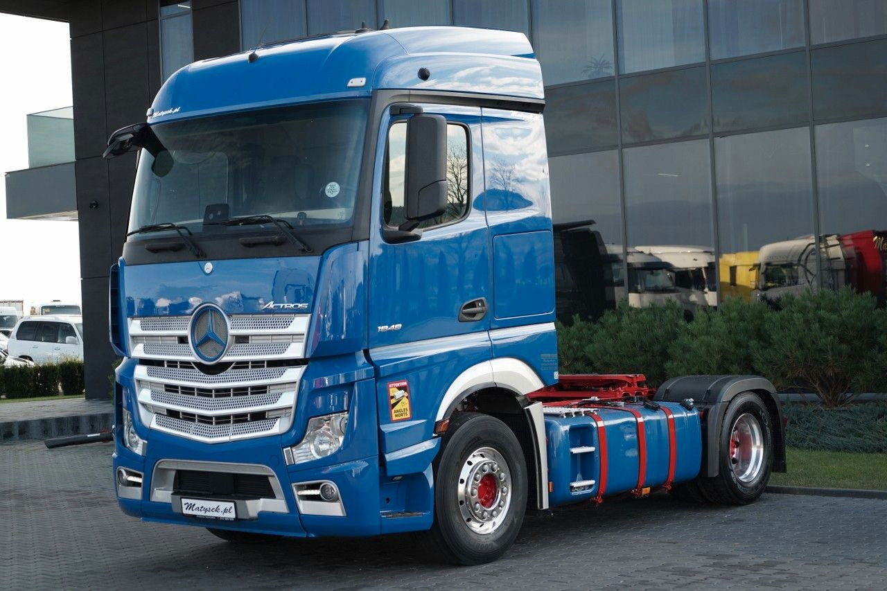 Mercedes-Benz ACTROS 1848 / STREAM SPACE / 2019 / ALUFELGI - Tractor unit: picture 2 Mercedes-Benz ACTROS 1848 / STREAM SPACE / 2019 / ALUFELGI - Tractor unit: picture 2
