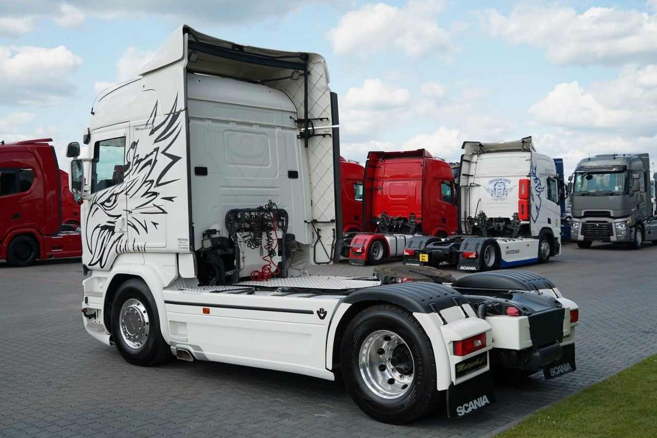 Scania R 580 / V8 / RETARDER / CAŁA NA PODUSZKACH - Tractor unit: picture 4 Scania R 580 / V8 / RETARDER / CAŁA NA PODUSZKACH - Tractor unit: picture 4
