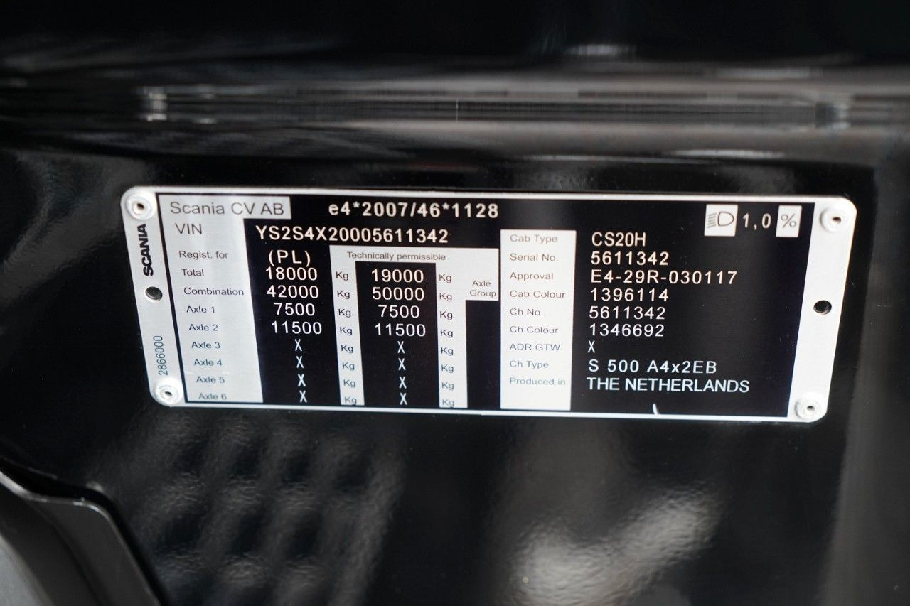 Lease a  Scania S 500 / RETARDER / I-PARK COOL  / FULL AIRMATIC Scania S 500 / RETARDER / I-PARK COOL  / FULL AIRMATIC: picture 37