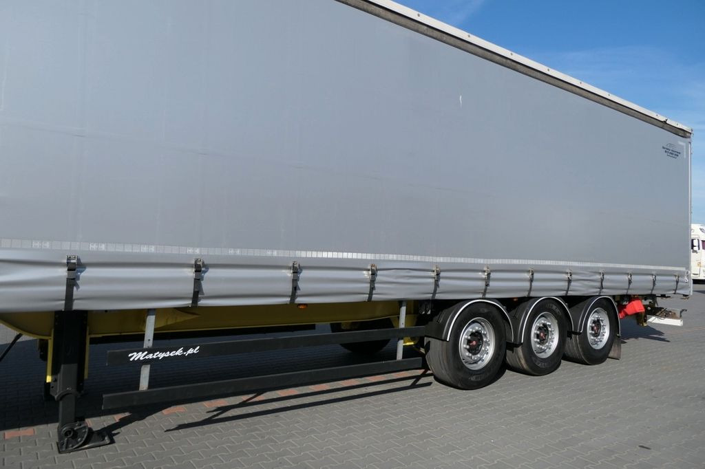 Curtainsider semi-trailer Trailor FIRANKA / STANDARD / MOCNA PODŁOGA SZYNA-DESKA /: picture 11