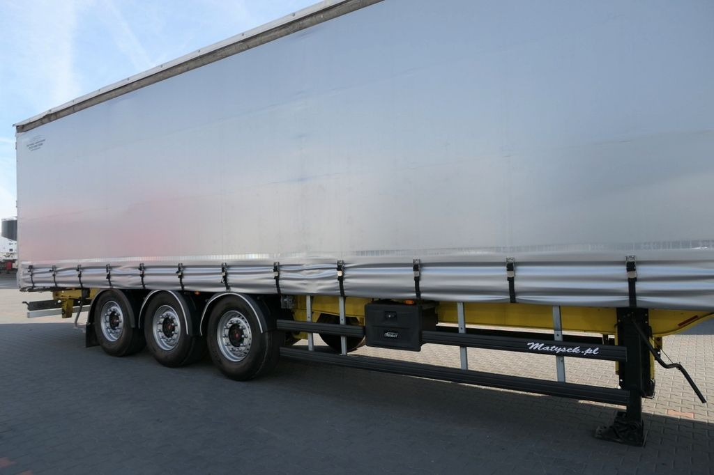 Curtainsider semi-trailer Trailor FIRANKA / STANDARD / MOCNA PODŁOGA SZYNA-DESKA /: picture 8