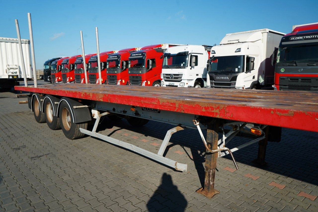 Dropside/ Flatbed semi-trailer Trailor NACZEPA PLATFORMA / KŁONICE / OŚ SKRĘTNA: picture 10 Dropside/ Flatbed semi-trailer Trailor NACZEPA PLATFORMA / KŁONICE / OŚ SKRĘTNA: picture 10