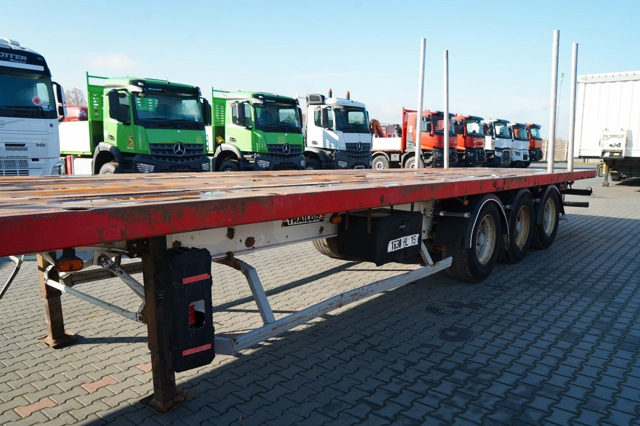 Dropside/ Flatbed semi-trailer Trailor NACZEPA PLATFORMA / KŁONICE / OŚ SKRĘTNA: picture 11 Dropside/ Flatbed semi-trailer Trailor NACZEPA PLATFORMA / KŁONICE / OŚ SKRĘTNA: picture 11