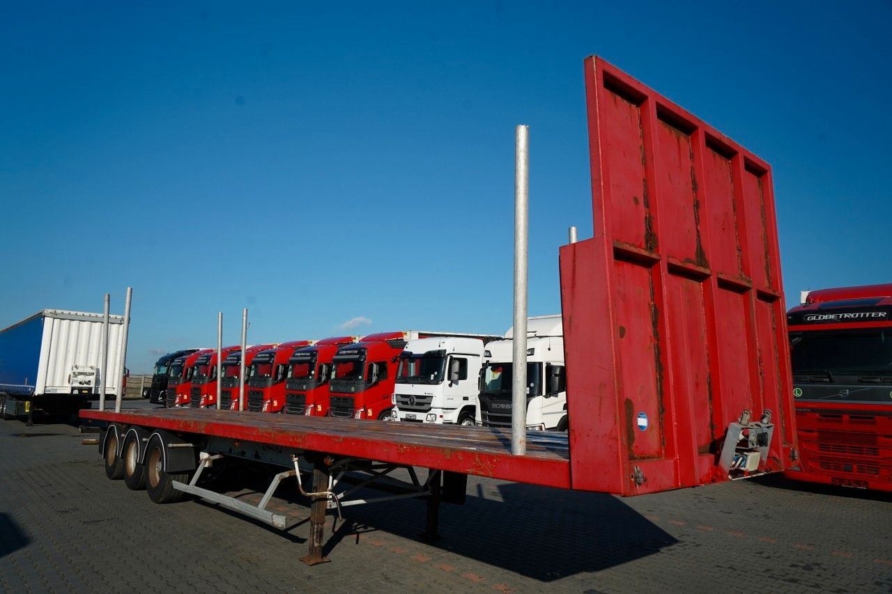 Trailor NACZEPA PLATFORMA / KŁONICE / OŚ SKRĘTNA - Dropside/ Flatbed semi-trailer: picture 2 Trailor NACZEPA PLATFORMA / KŁONICE / OŚ SKRĘTNA - Dropside/ Flatbed semi-trailer: picture 2