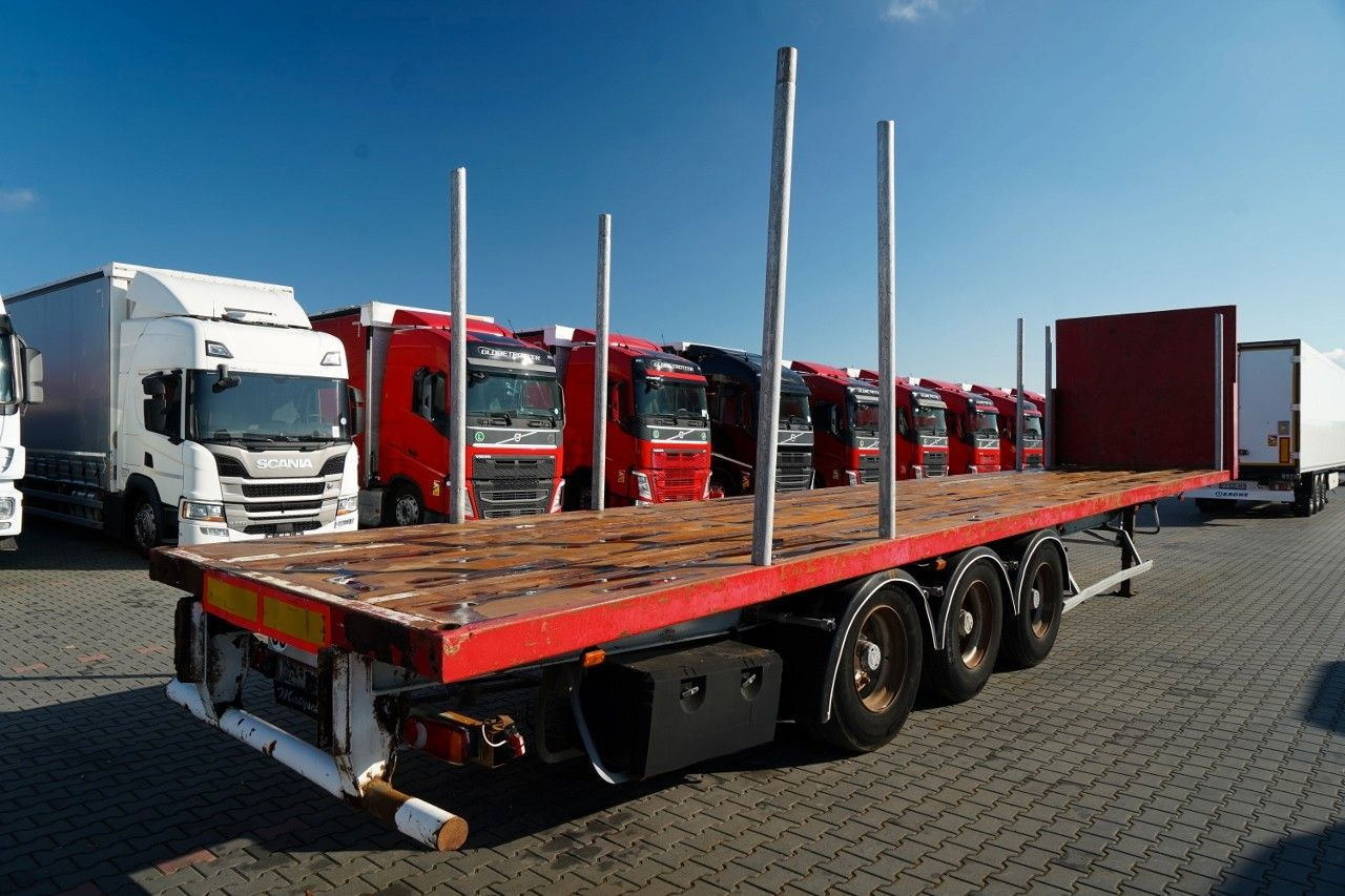 Dropside/ Flatbed semi-trailer Trailor NACZEPA PLATFORMA / KŁONICE / OŚ SKRĘTNA: picture 9 Dropside/ Flatbed semi-trailer Trailor NACZEPA PLATFORMA / KŁONICE / OŚ SKRĘTNA: picture 9