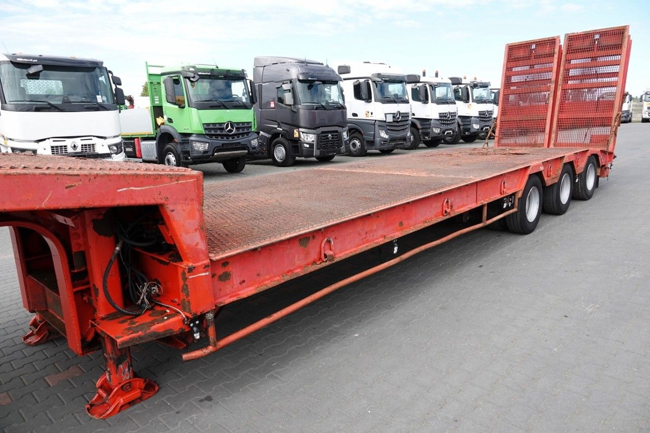 Low loader semi-trailer VEREM NACZEPA LAWETA NISKOPODWOZIE / NAJAZDY HYD: picture 7