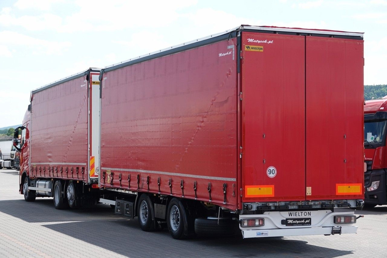 Volvo FH 460 / ZESTAW TANDEM 120 M3 / I-PARK COOL - Curtainsider truck: picture 3 Volvo FH 460 / ZESTAW TANDEM 120 M3 / I-PARK COOL - Curtainsider truck: picture 3