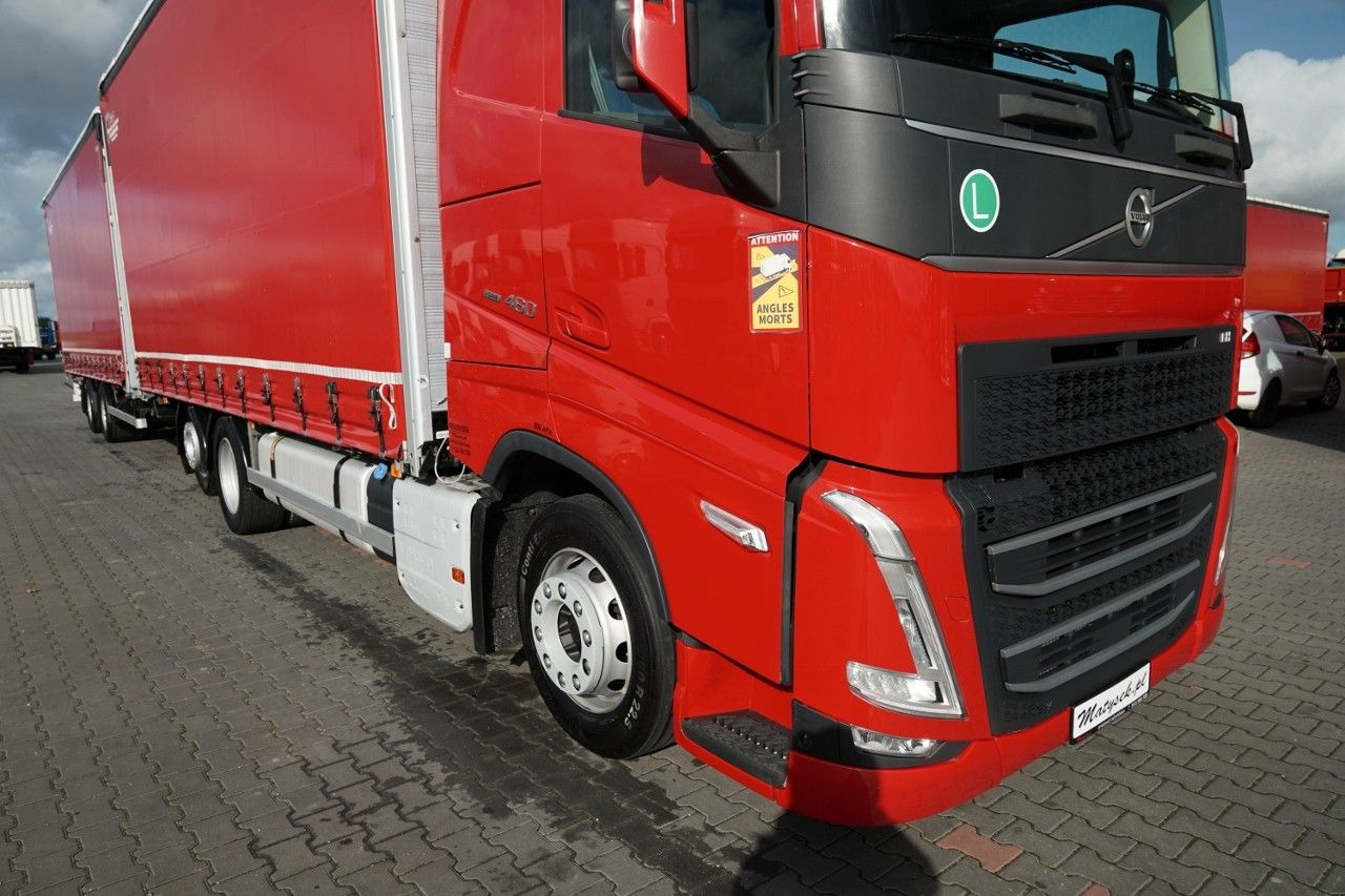 Volvo FH 460 / ZESTAW TANDEM / 120 M3 / PRZEJAZDOWY / - Curtainsider truck: picture 5 Volvo FH 460 / ZESTAW TANDEM / 120 M3 / PRZEJAZDOWY / - Curtainsider truck: picture 5
