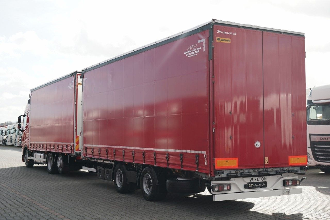 Volvo FH 460 / ZESTAW TANDEM / 120 M3 / PRZEJAZDOWY / - Curtainsider truck: picture 2 Volvo FH 460 / ZESTAW TANDEM / 120 M3 / PRZEJAZDOWY / - Curtainsider truck: picture 2