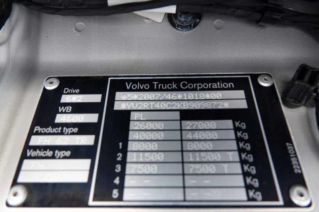 Refrigerator truck Volvo FH 500 / XXL / 6x2 / CHŁODNIA SCHMITZ - 7,2 M /: picture 17