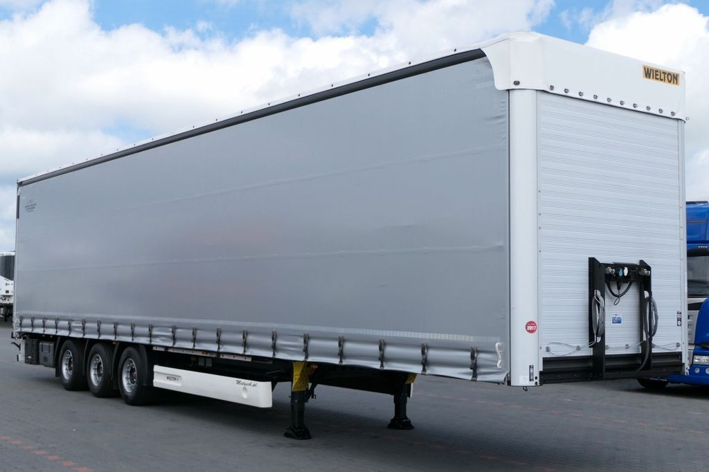 Curtainsider semi-trailer Wielton FIRANKA MEGA / LOWDECK / OSIE SAF / OŚ PODNOSZON: picture 6