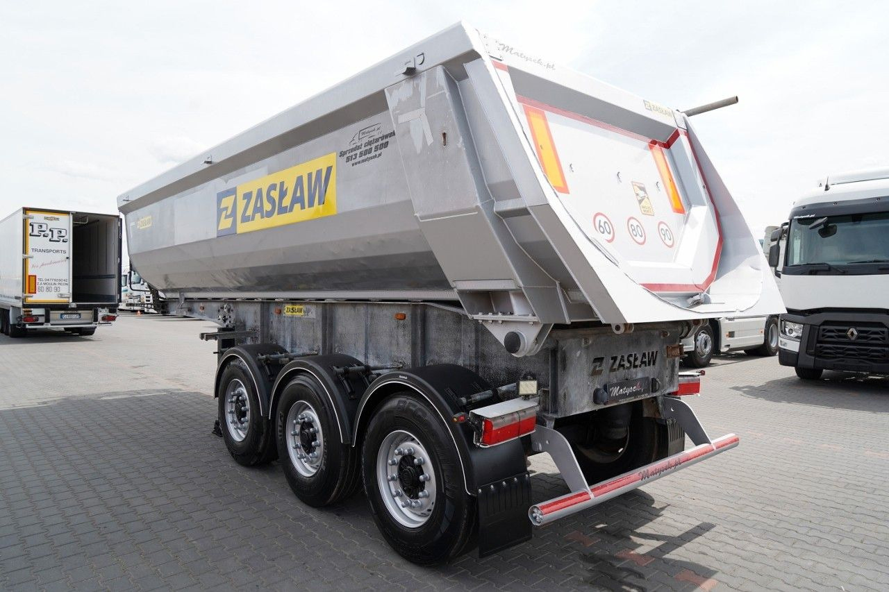 ZASŁAW WYWROTKA 27 m3 / STALOWA / HP / RYNNA / 2017 rok - Tipper semi-trailer: picture 4 ZASŁAW WYWROTKA 27 m3 / STALOWA / HP / RYNNA / 2017 rok - Tipper semi-trailer: picture 4