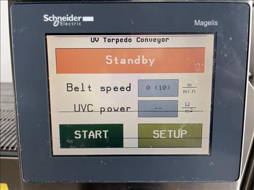 Food processing equipment JenActUV UVTCONV500 UV Torpedo conveyor: picture 7