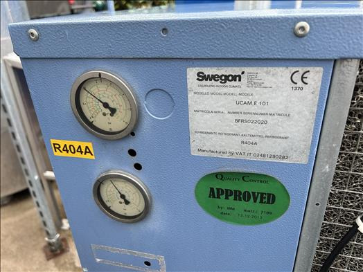 Refrigeration equipment Ucame101 Swegon - Food processing equipment: picture 3 Refrigeration equipment Ucame101 Swegon - Food processing equipment: picture 3