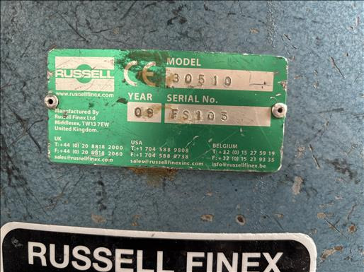 Russell Finex 30510 Separator - Grain cleaner: picture 4 Russell Finex 30510 Separator - Grain cleaner: picture 4