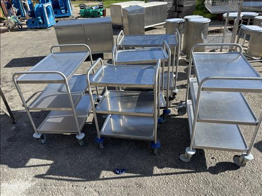 Teknomek stainless trolleys - Food processing equipment: picture 1 Teknomek stainless trolleys - Food processing equipment: picture 1