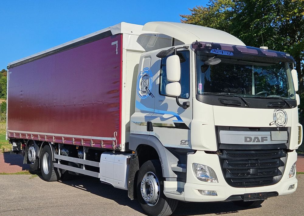 DAF CF370/410/BURTO-FIRANKA/RETARDER/WINDA/OŚ SKRĘTNA-PODNOSZONA/E6/SPROWADZONY/20PALET/BURTO-FIRANKA - Curtainsider truck: picture 2 DAF CF370/410/BURTO-FIRANKA/RETARDER/WINDA/OŚ SKRĘTNA-PODNOSZONA/E6/SPROWADZONY/20PALET/BURTO-FIRANKA - Curtainsider truck: picture 2