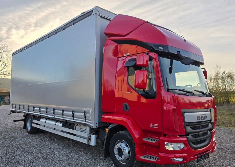DAF LF 290 / WINDA / 16TON DMC / 3M WYSOKOŚĆ / JUMBO / FIRANKA / SYPIALKA / AUTOMAT / JEDEN WŁAŚCICIE / EURO 6 / 2017/ SPROWADZONY / 19 PALET / DUŻA ŁADOWNOŚĆ / - Curtainsider truck: picture 1 DAF LF 290 / WINDA / 16TON DMC / 3M WYSOKOŚĆ / JUMBO / FIRANKA / SYPIALKA / AUTOMAT / JEDEN WŁAŚCICIE / EURO 6 / 2017/ SPROWADZONY / 19 PALET / DUŻA ŁADOWNOŚĆ / - Curtainsider truck: picture 1