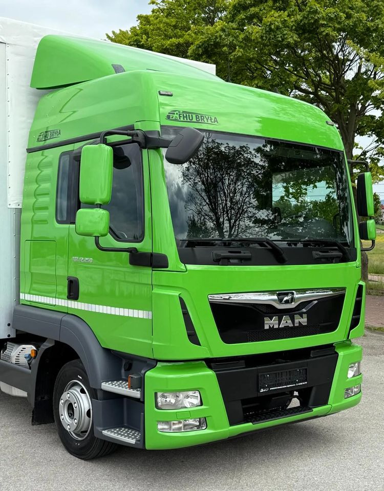 Curtainsider truck MAN TGL12.250/E6/20PALET/10.2018/SERWISOWANY/NISKI PRZEBIEG/WINDA/FIRANKA//JAK NOWY/SERWISOWANY: picture 10