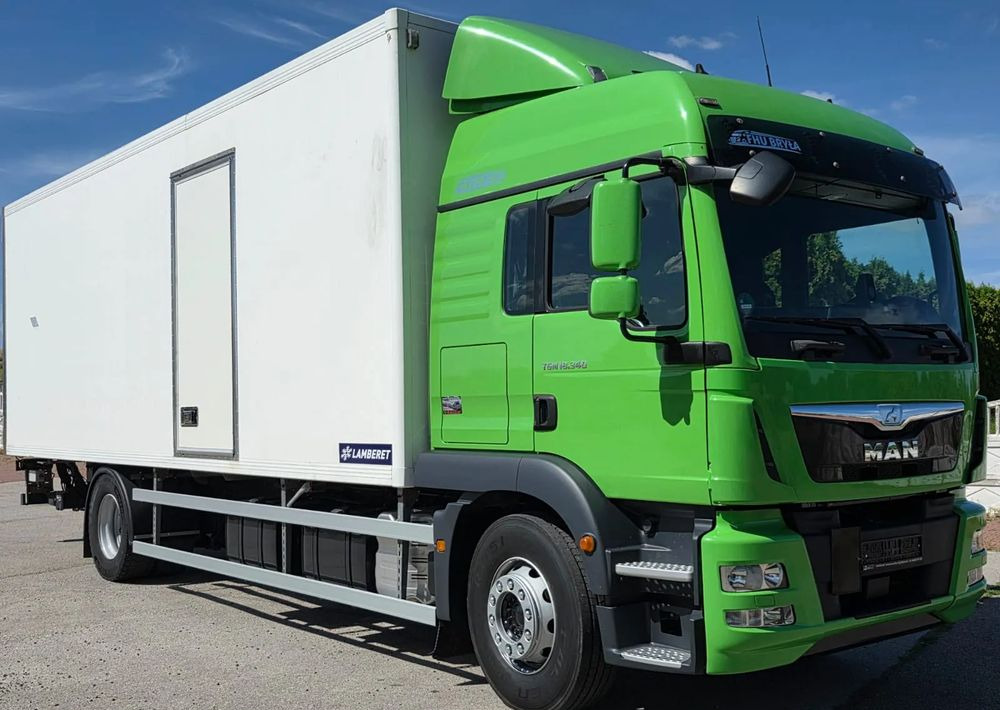 MAN TGM 18.340 / 18.290 / 15.290 / IZOTERMA / WINDA / 19PALET /E6 / SPROWADZONY / AUTOMAT / SYPIALKA / PIERWSZY WŁAŚCICIEL / BOCZNE DRZWI / STAN BARDZO DOBRY - Refrigerator truck: picture 2 MAN TGM 18.340 / 18.290 / 15.290 / IZOTERMA / WINDA / 19PALET /E6 / SPROWADZONY / AUTOMAT / SYPIALKA / PIERWSZY WŁAŚCICIEL / BOCZNE DRZWI / STAN BARDZO DOBRY - Refrigerator truck: picture 2