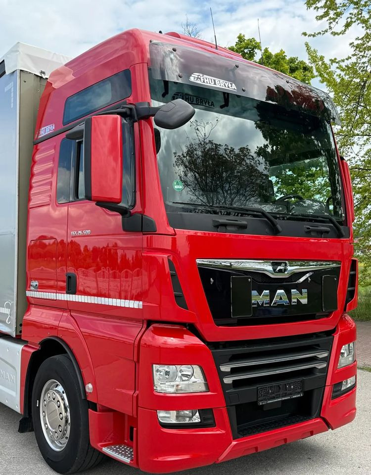 MAN TGX 26.500 / LIFT / 6X2 / KLIMA POSTOJOWA / 18PALET / E6 / FIRANKA / 18 TON ŁADOWNOŚĆ / WINDA / NISKI PRZEBIEG / JEDEN WŁAŚCICIEL / PODWIESZANA OŚ - Curtainsider truck: picture 5 MAN TGX 26.500 / LIFT / 6X2 / KLIMA POSTOJOWA / 18PALET / E6 / FIRANKA / 18 TON ŁADOWNOŚĆ / WINDA / NISKI PRZEBIEG / JEDEN WŁAŚCICIEL / PODWIESZANA OŚ - Curtainsider truck: picture 5