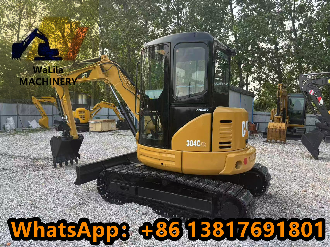 CATERPILLAR CAT304CCR - Mini excavator: picture 3 CATERPILLAR CAT304CCR - Mini excavator: picture 3