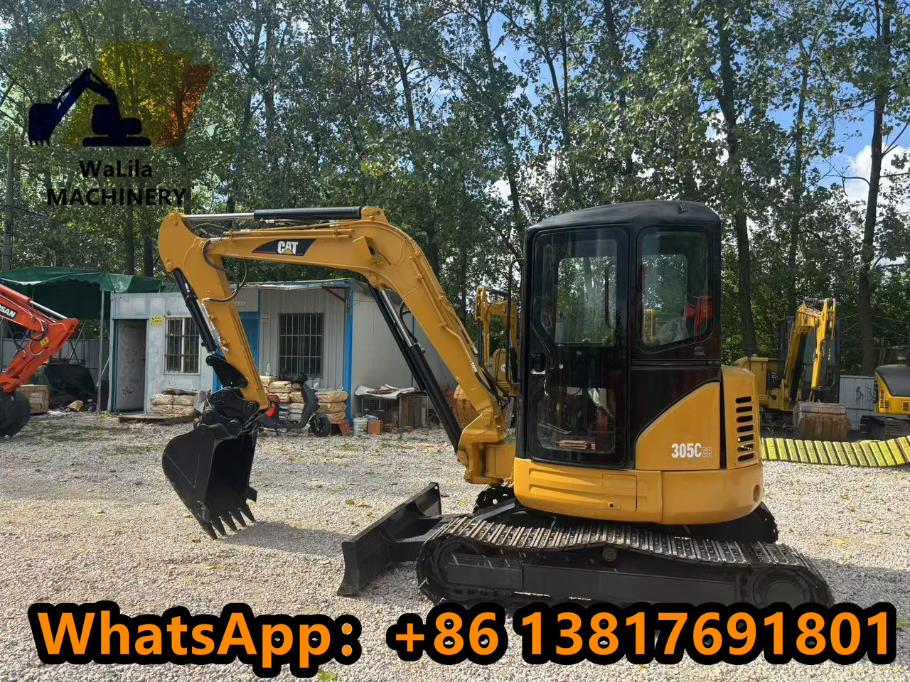 CATERPILLAR CAT305ccr - Mini excavator: picture 1 CATERPILLAR CAT305ccr - Mini excavator: picture 1