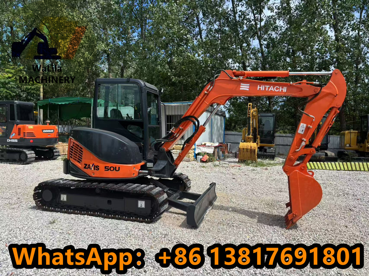 HITACHI ZX50US - Mini excavator: picture 5 HITACHI ZX50US - Mini excavator: picture 5