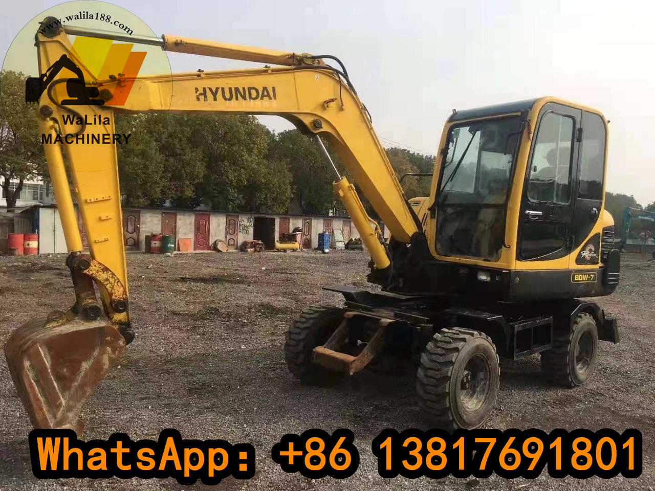 HYUNDAI R60W - Mini excavator: picture 1 HYUNDAI R60W - Mini excavator: picture 1