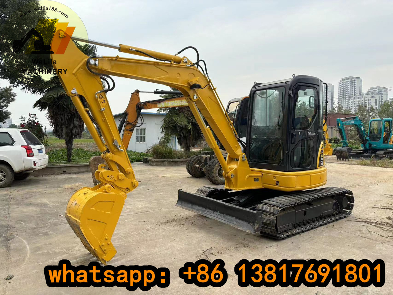 KOMATSU PC 55 MR-3 - Mini excavator: picture 3 KOMATSU PC 55 MR-3 - Mini excavator: picture 3