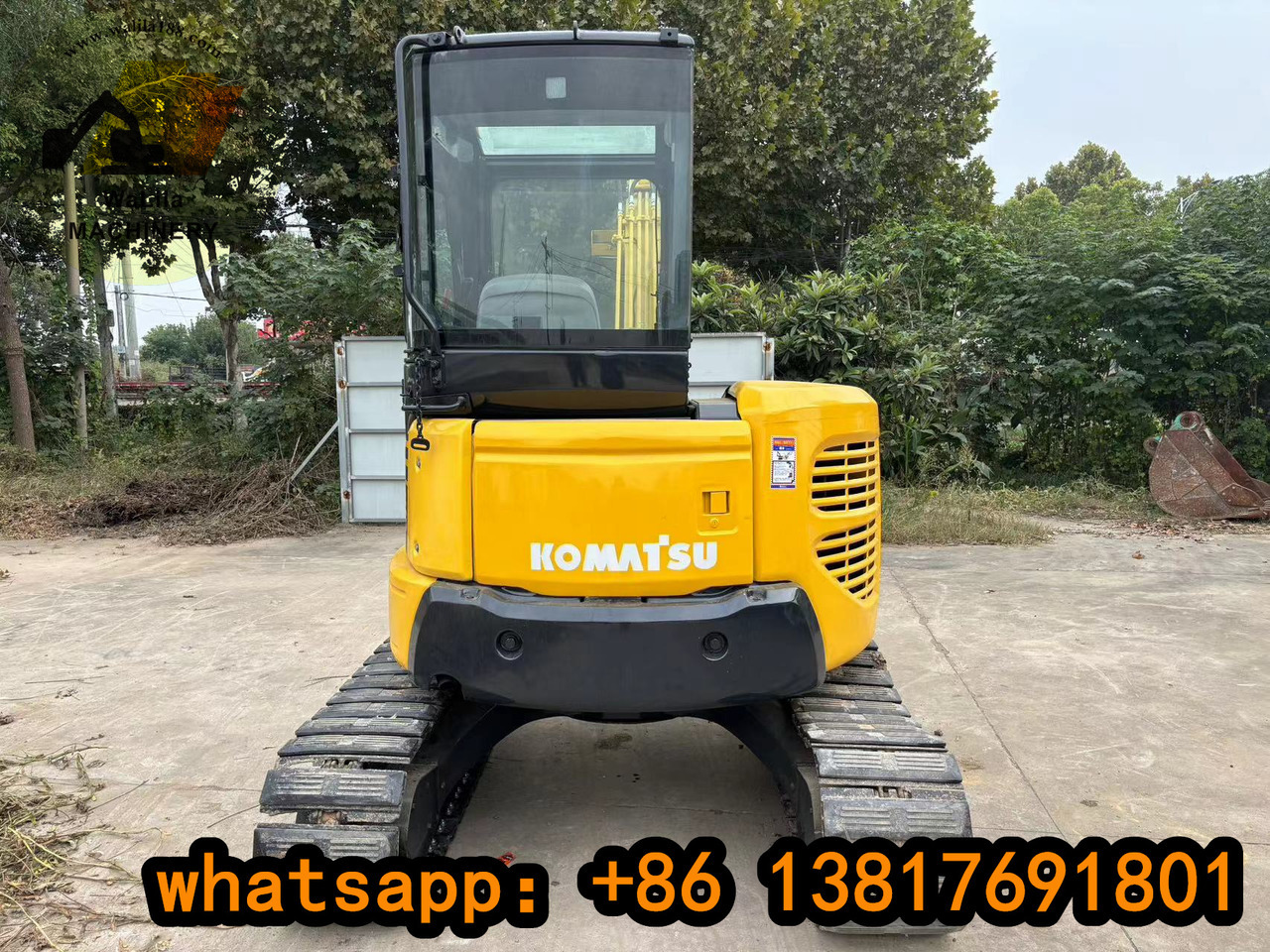 KOMATSU PC 55 MR-3 - Mini excavator: picture 5 KOMATSU PC 55 MR-3 - Mini excavator: picture 5