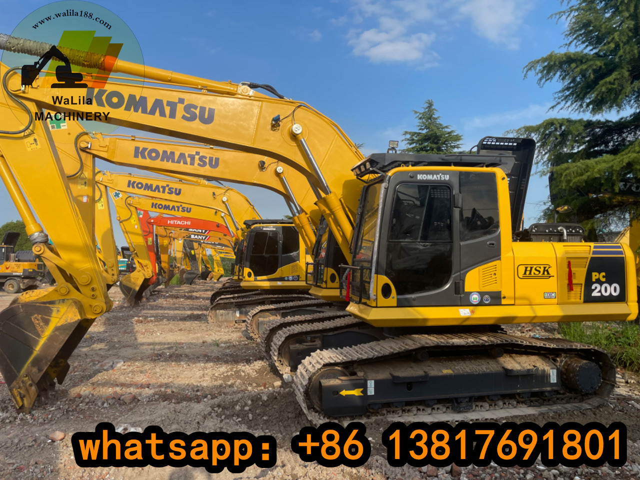 KOMATSU PC200-8 - Crawler excavator: picture 1 KOMATSU PC200-8 - Crawler excavator: picture 1