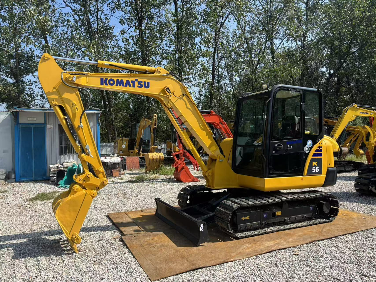 KOMATSU PC56 - Mini excavator: picture 2 KOMATSU PC56 - Mini excavator: picture 2