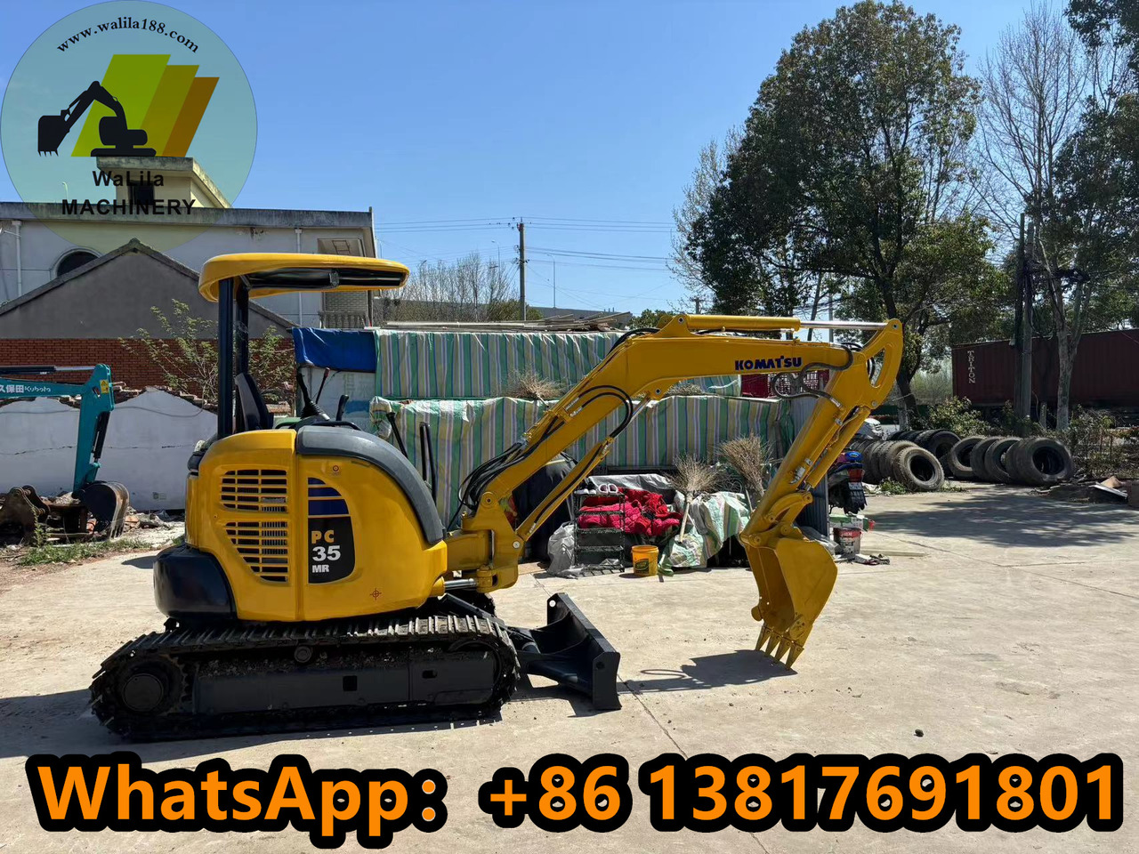 KOMATSU Pc35 - Mini excavator: picture 5 KOMATSU Pc35 - Mini excavator: picture 5