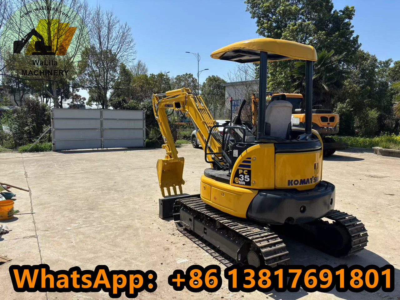 KOMATSU Pc35 - Mini excavator: picture 4 KOMATSU Pc35 - Mini excavator: picture 4