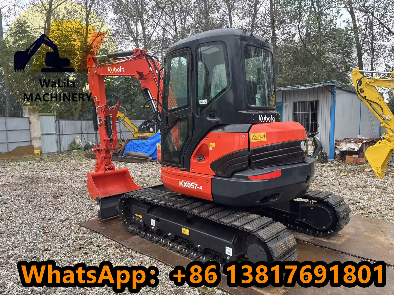 KUBOTA KX057 - Mini excavator: picture 4 KUBOTA KX057 - Mini excavator: picture 4