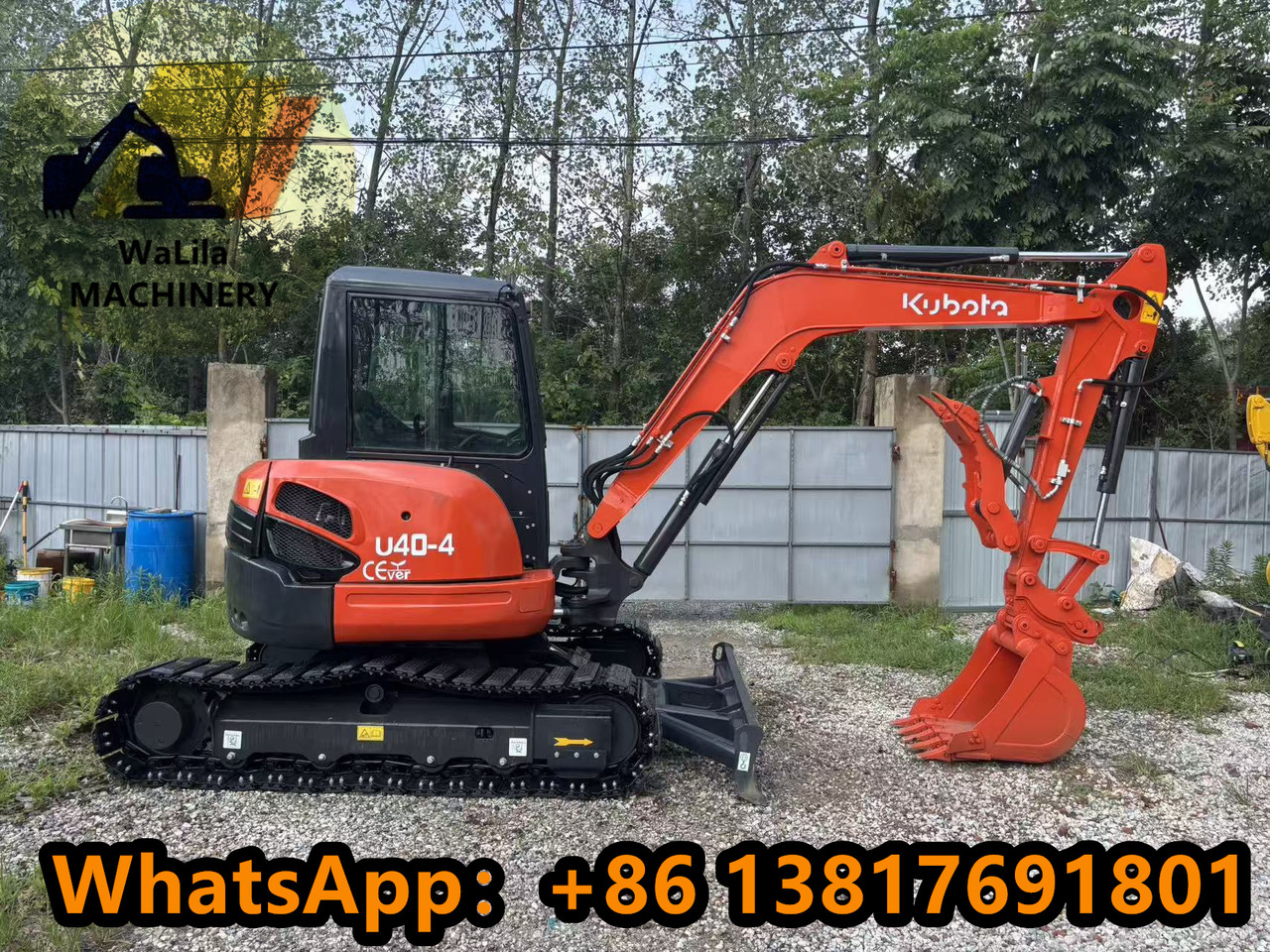 KUBOTA U40 - Mini excavator: picture 1 KUBOTA U40 - Mini excavator: picture 1