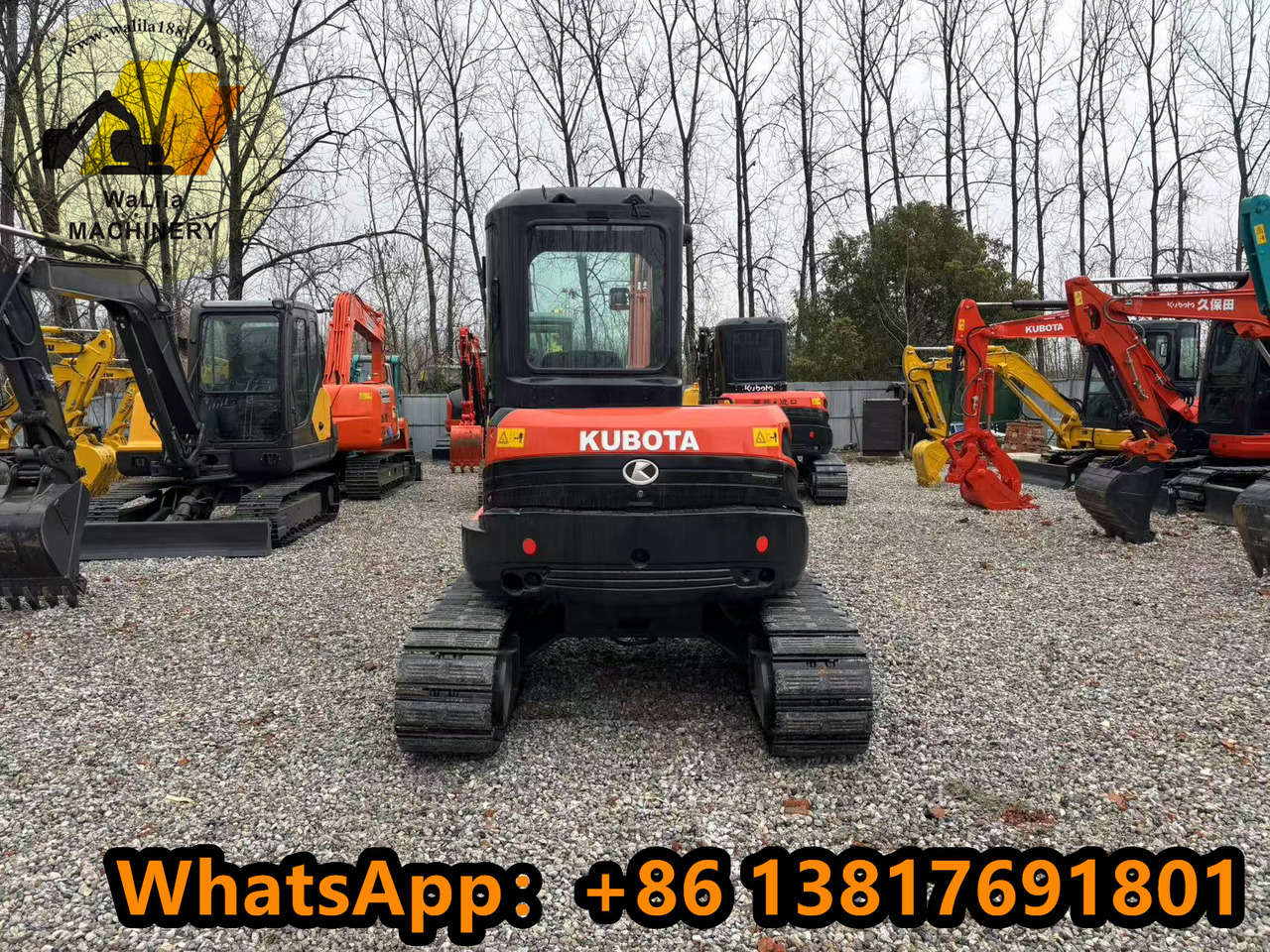 KUBOTA U55-4 - Mini excavator: picture 3 KUBOTA U55-4 - Mini excavator: picture 3
