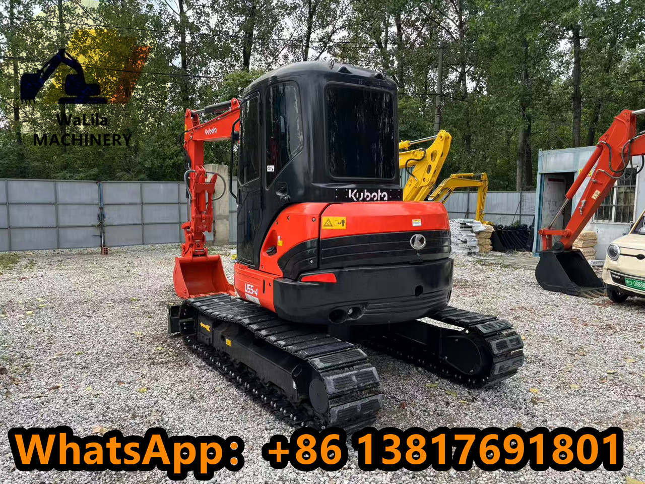 KUBOTA U55 - Mini excavator: picture 5 KUBOTA U55 - Mini excavator: picture 5