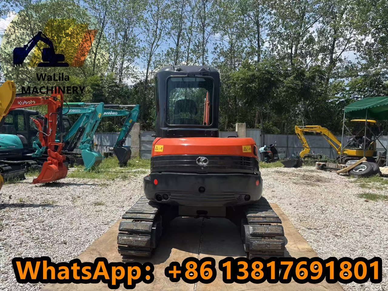 KUBOTA U55 Japanese imported excavator - Mini excavator: picture 4 KUBOTA U55 Japanese imported excavator - Mini excavator: picture 4