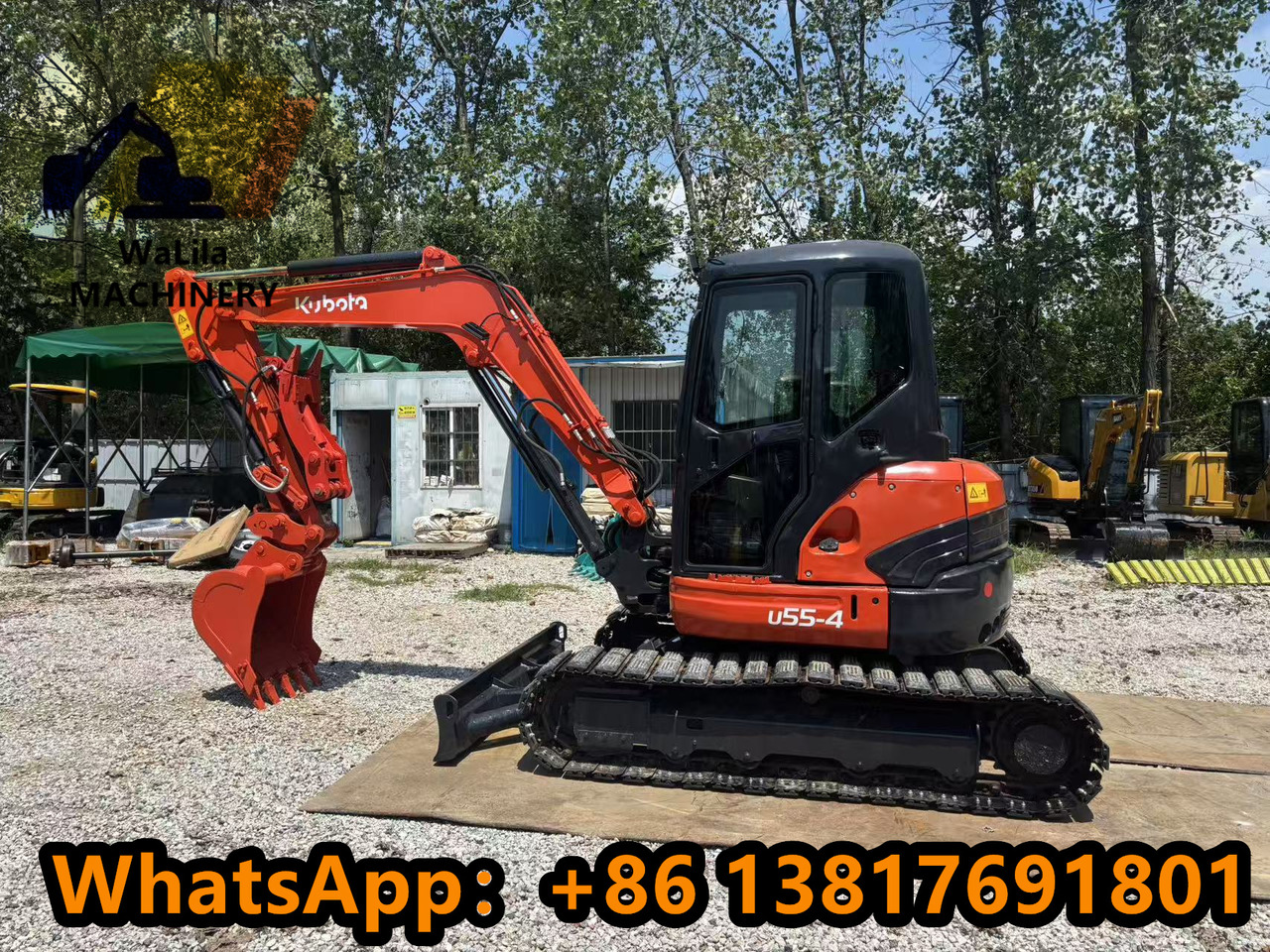 KUBOTA U55 Japanese imported excavator - Mini excavator: picture 2 KUBOTA U55 Japanese imported excavator - Mini excavator: picture 2