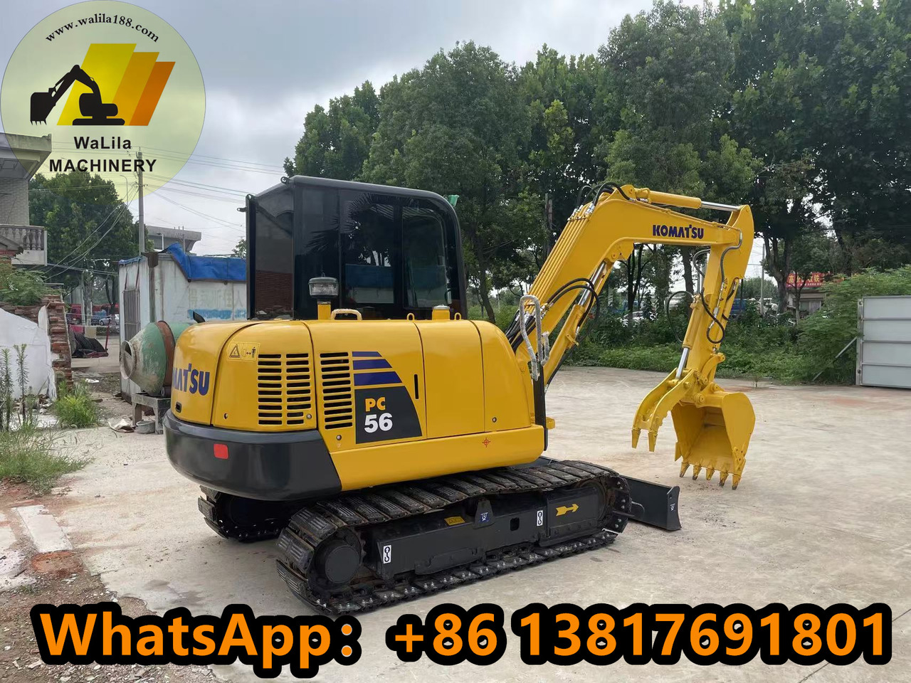 Mini excavator Komatsu PC 56-7 PC56-7: picture 6