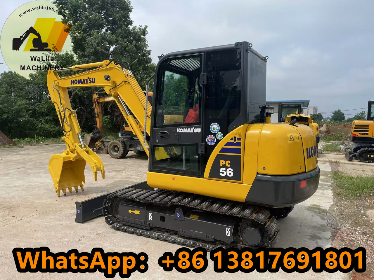 Mini excavator Komatsu PC 56-7 PC56-7: picture 10