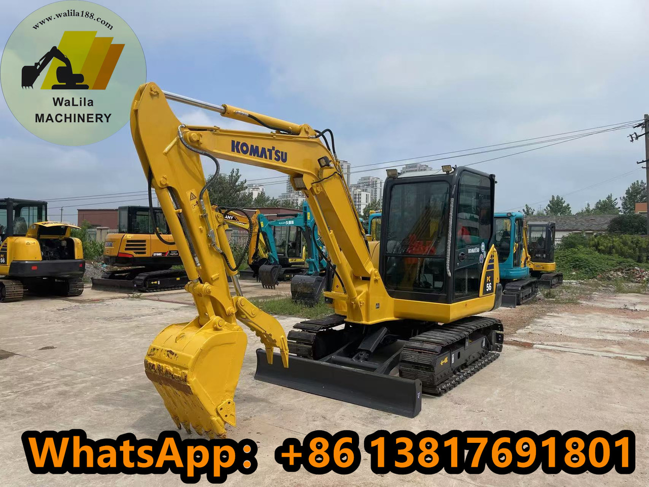 Mini excavator Komatsu PC 56-7 PC56-7: picture 8