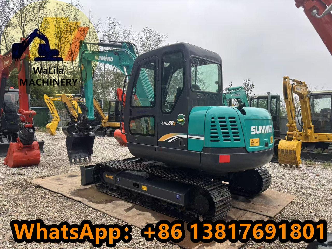 SUNWARD SWE80E9 - Mini excavator: picture 5 SUNWARD SWE80E9 - Mini excavator: picture 5