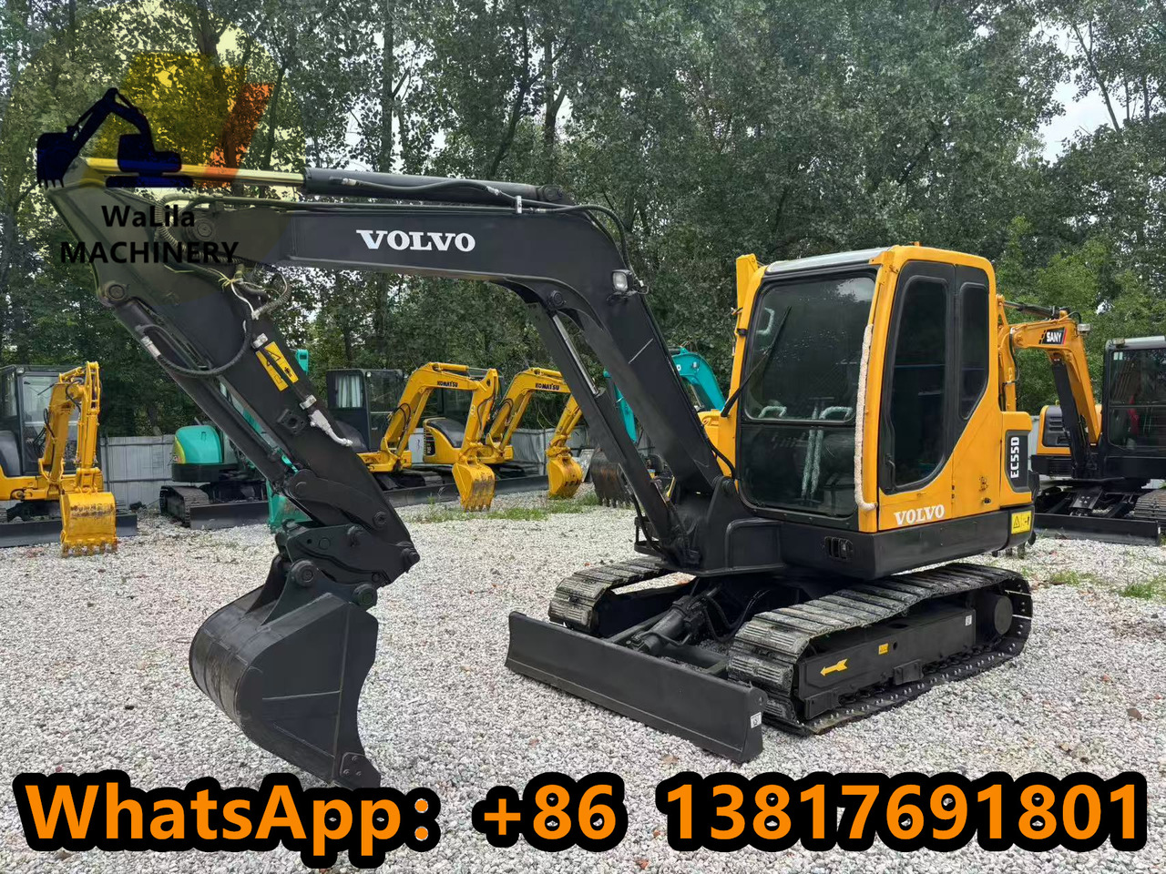 Volvo EC55D - Mini excavator: picture 4 Volvo EC55D - Mini excavator: picture 4