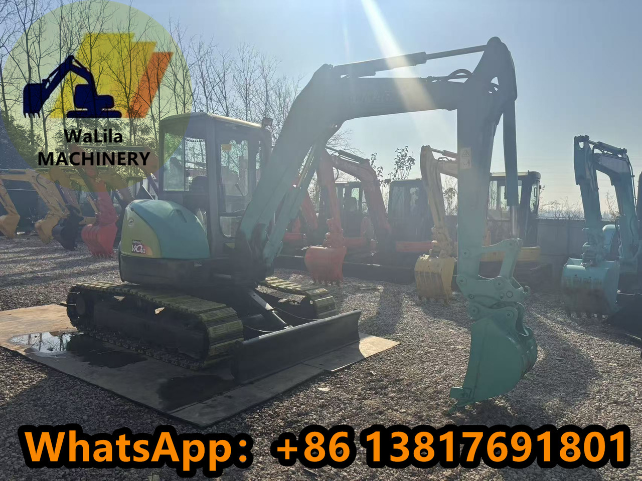 Mini excavator YANMAR VIO40: picture 7