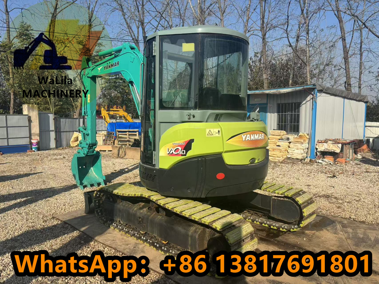 YANMAR VIO40 - Mini excavator: picture 3 YANMAR VIO40 - Mini excavator: picture 3