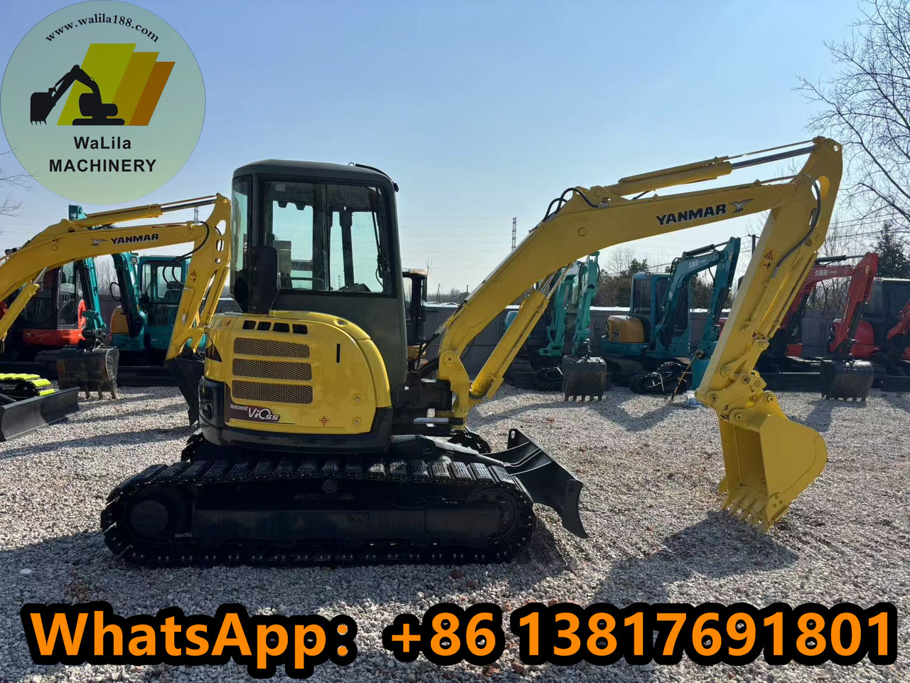 Yanmar Vio 55 Vio55 - Mini excavator: picture 3 Yanmar Vio 55 Vio55 - Mini excavator: picture 3