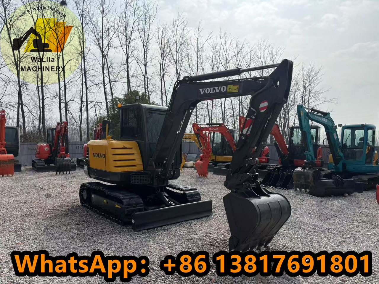 Volvo EC60D - Mini excavator: picture 2 Volvo EC60D - Mini excavator: picture 2